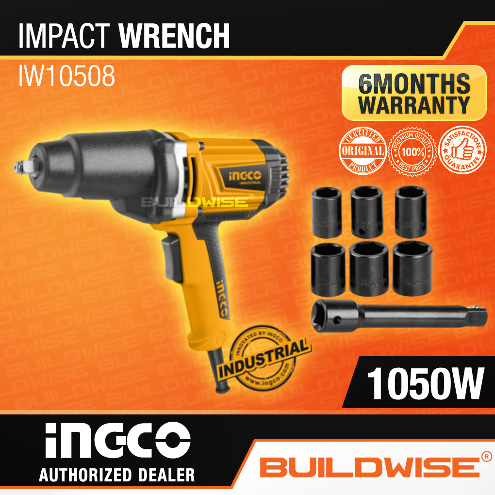  Impact Wrench 1050 Watts IW10508「BUILDWISE®」 | Lazada PH