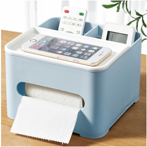 Tissue Holder Organizer Desktop Tissue Paper Towel Holder Box Dispenser