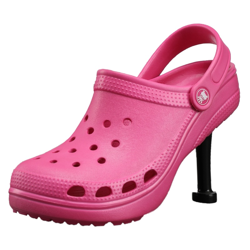 Zuecos Crocs Crocs De Tacon Balenciaga Balenciaga Zuecos Goma