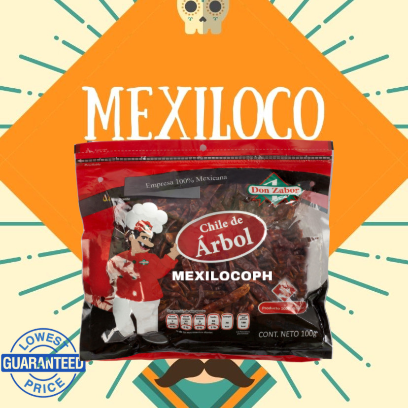 Don Zabor Arbol mexican dried chili pepper (Birria) Lazada PH