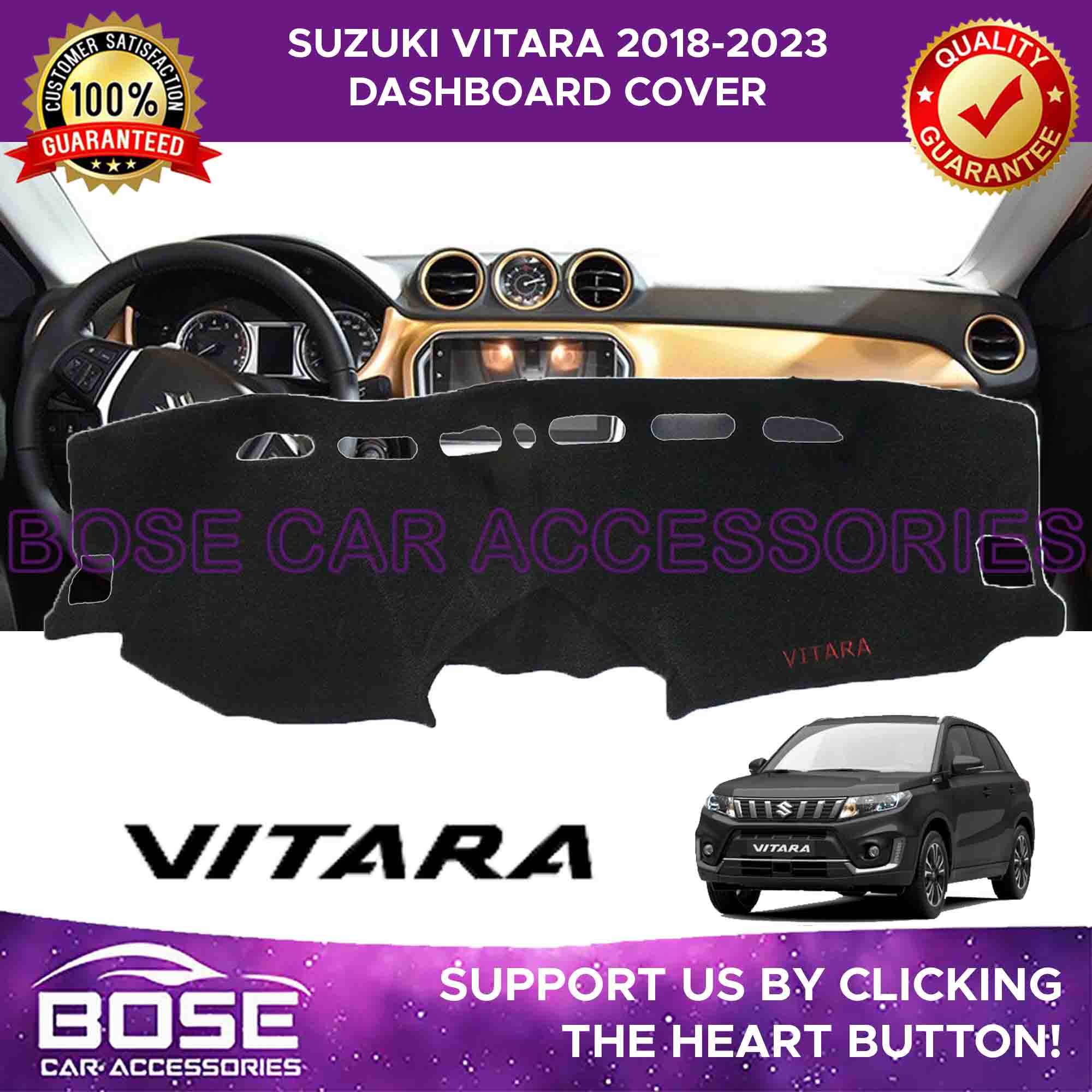 Suzuki Ciaz / Vitara / XL7 Dashboard Cover 2015 2016 2017 2018 2019 ...