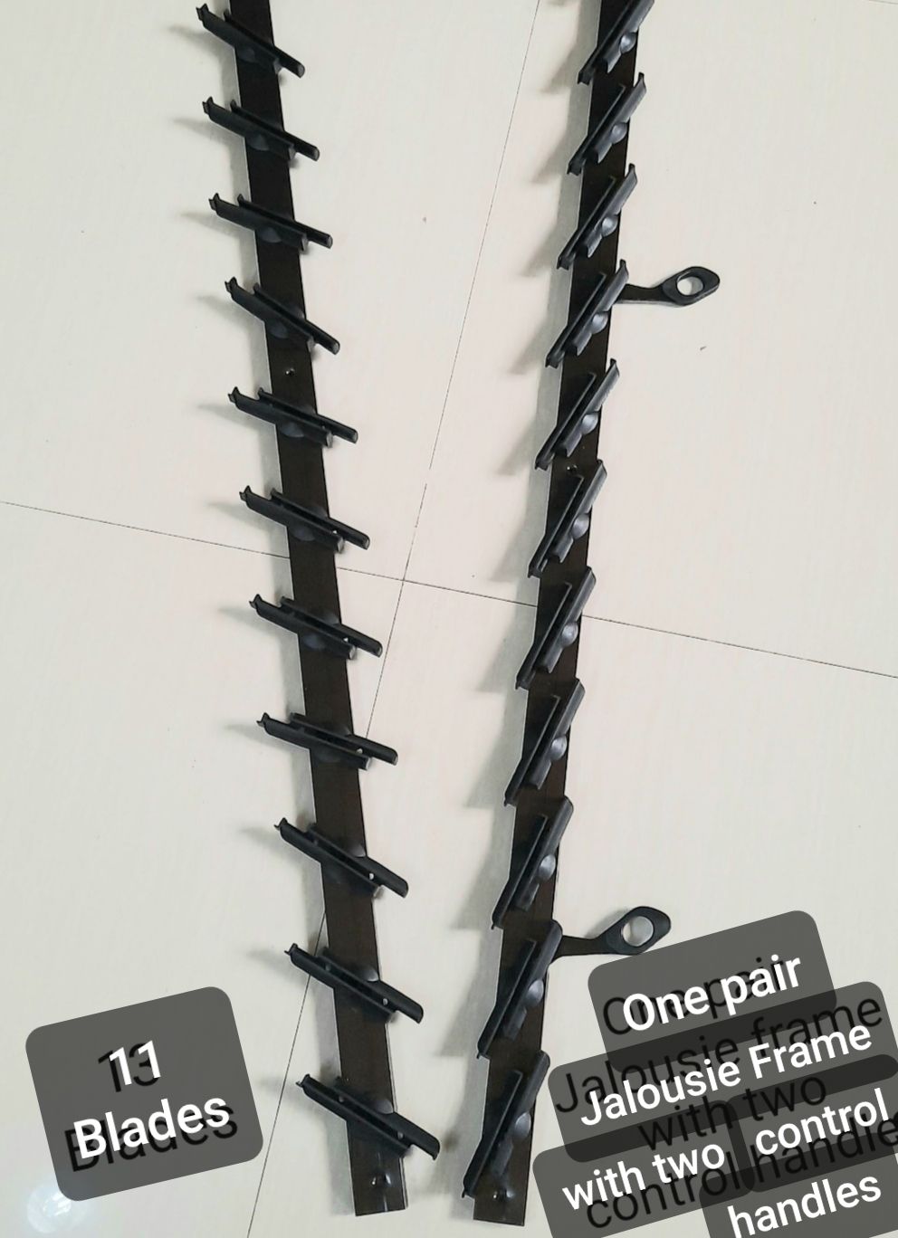 Jalousie Window Frame Strip (11Blade) One Pair Lazada PH