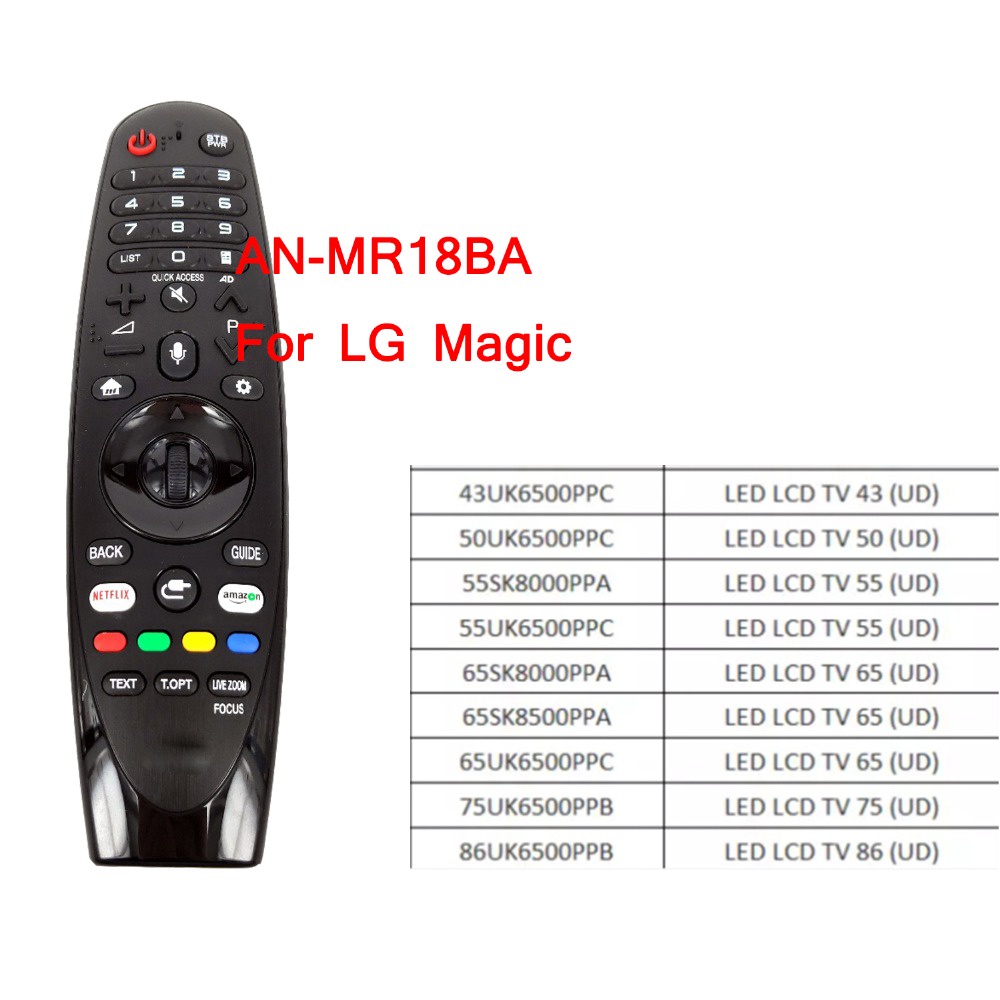 New /genuine an-mr18ba an-mr19ba ir voice magic remote control for lg 4k uhd smart tv