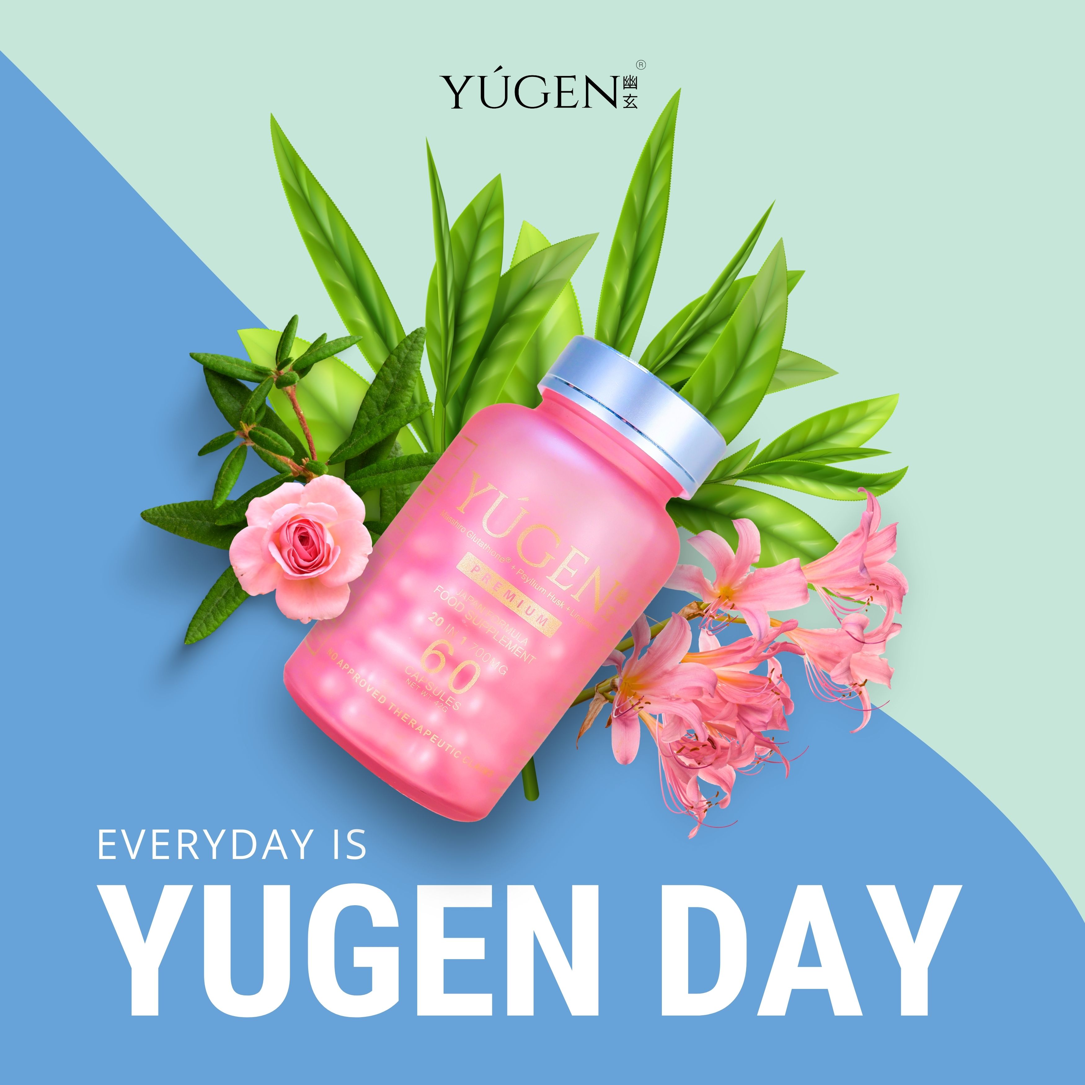 YUGEN 20 in 1 GLUTATHIONE & SLIMMING CAPSULE