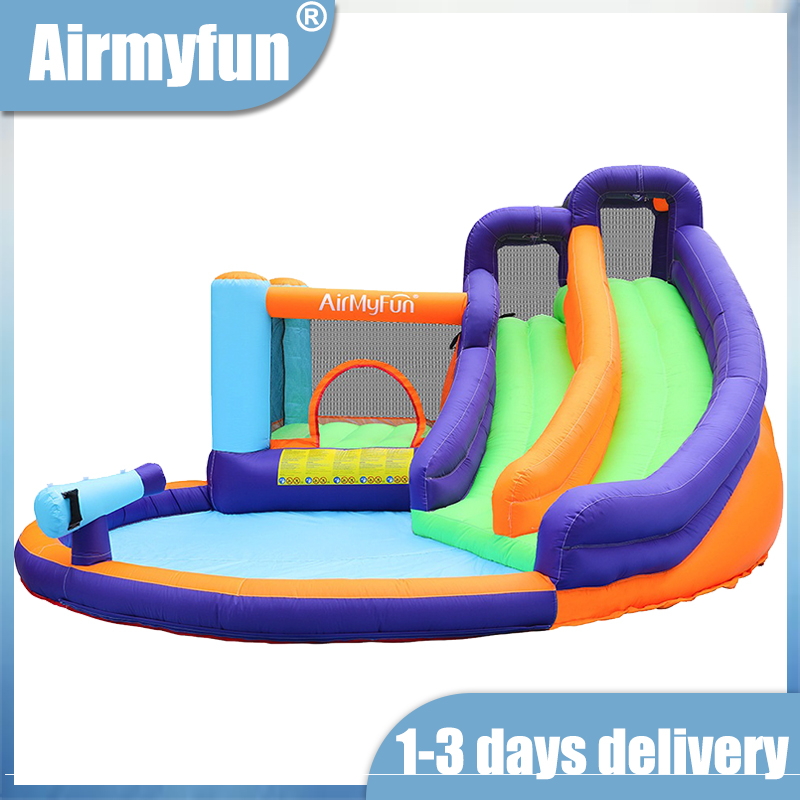 【Ready Stock】Inflatable Castle for Kids Slide Trampoline Outdoor Large ...