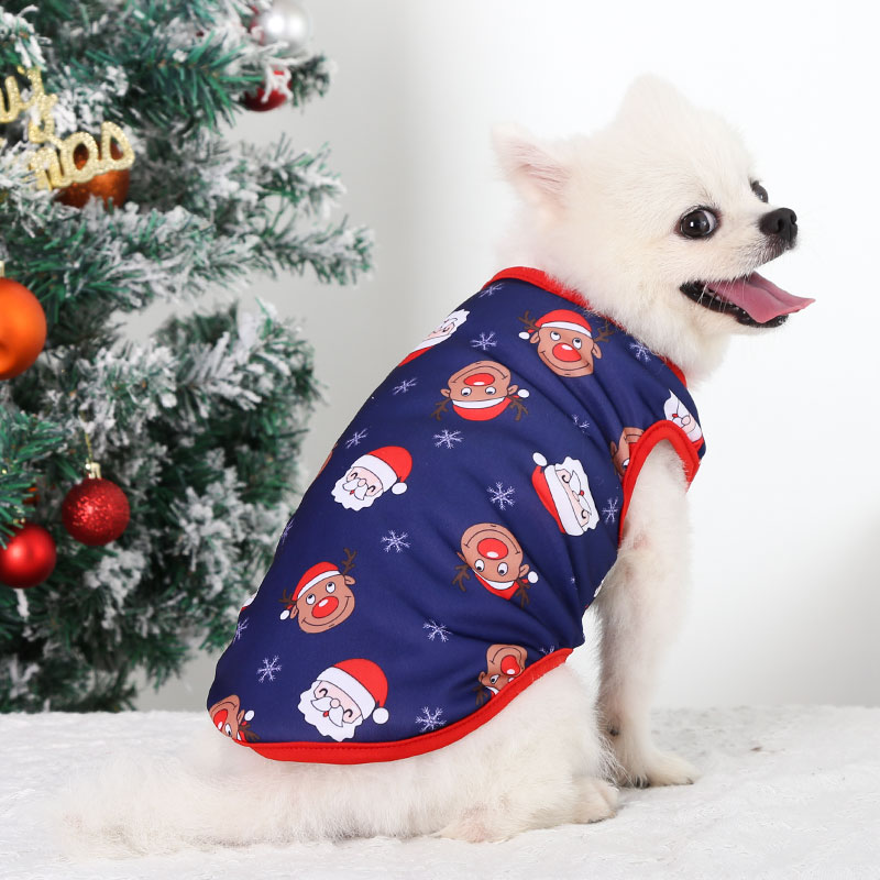 New pet Christmas clothes dog clothes sando Lazada PH