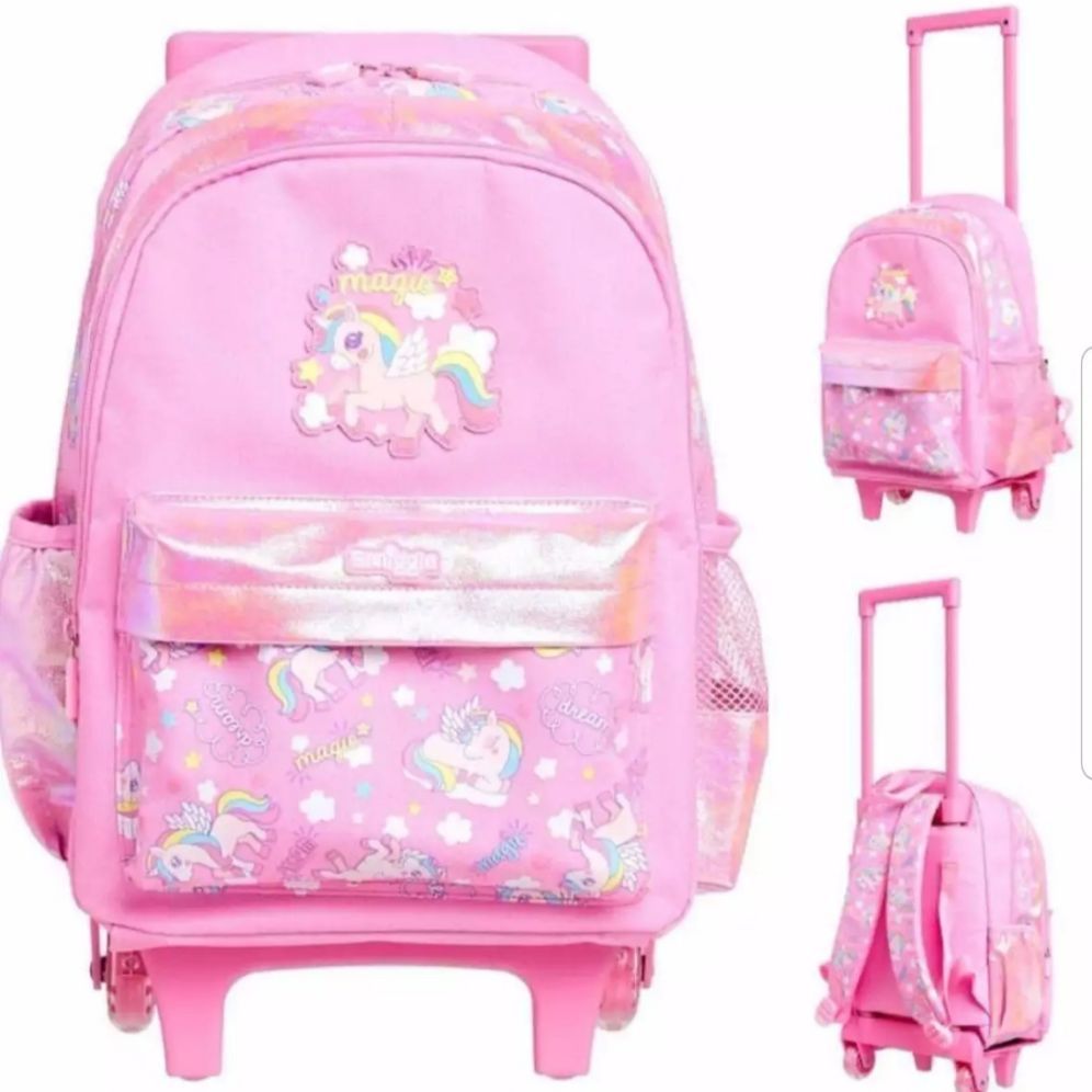 smiggle backpack trolley