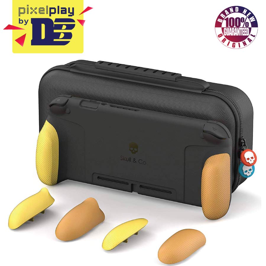 NSW Skull Max Carry Grip Case Pokemon Yellow (NSGC SET-PO