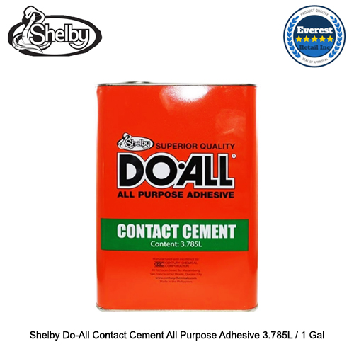 Shelby DoAll Contact Cement All Purpose Adhesive 3.785L Lazada PH