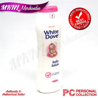 white dove baby lotion