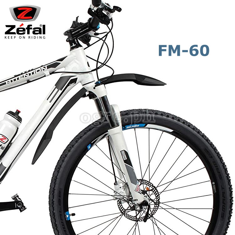 Zefal 2509 FM-60/RM-60 Front and Rear Deflector Mud Guard Set