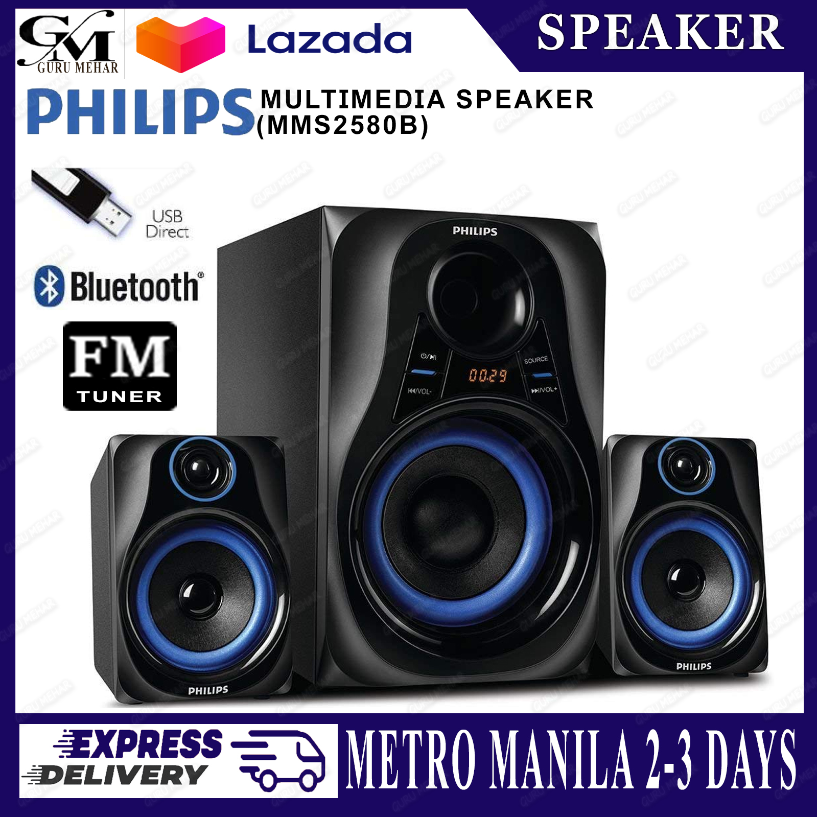 Philips (MMS2580B/94) - Home Theater 