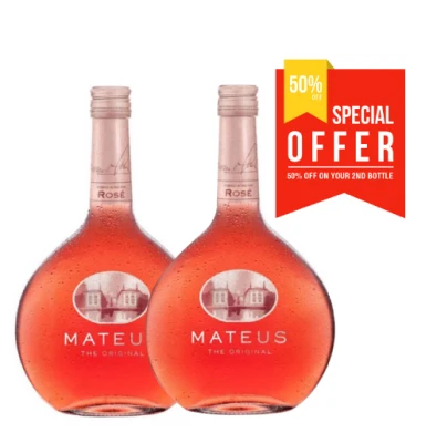 Mateus Rose 2 bottle (DUO) Pack 750ml | Pink Wine