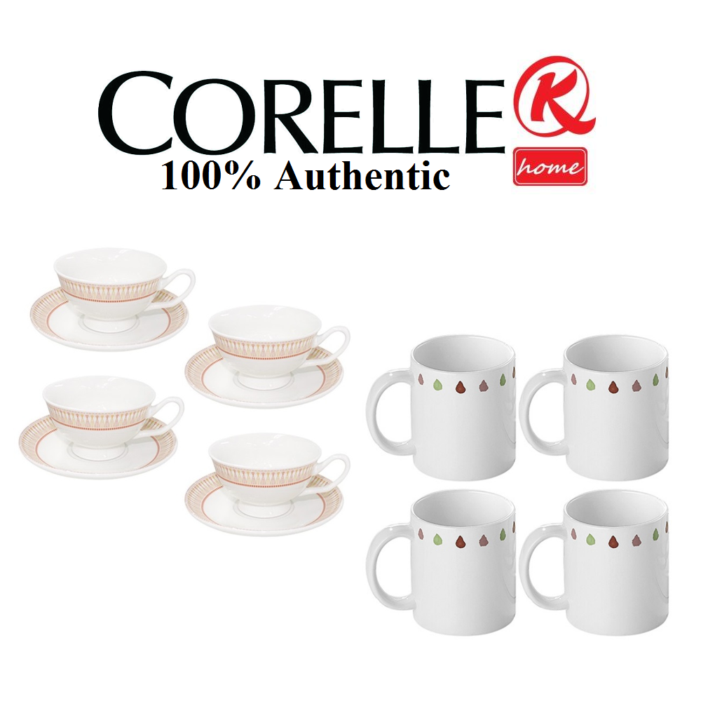 CORELLE Coordinates Mug 350ml 4 Piece Set Seed + CORELLE Coordinates