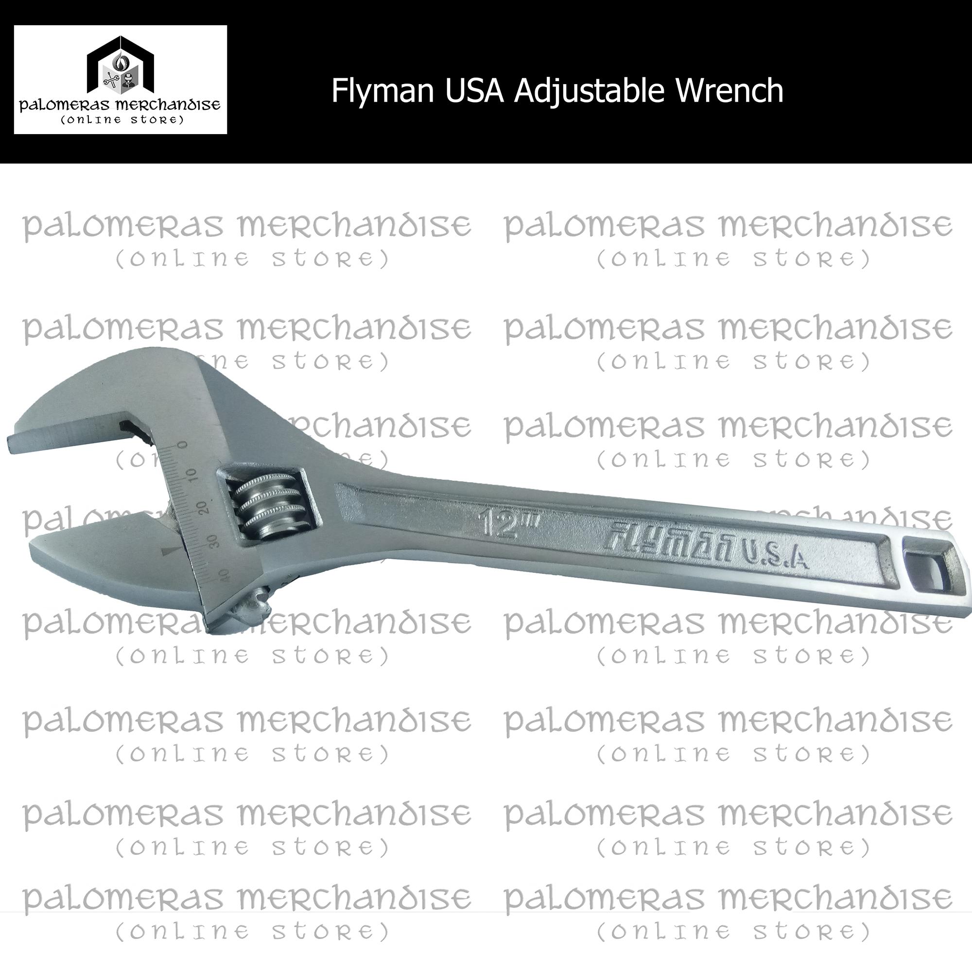 Flyman Usa Heavy Duty Adjustable Wrench Katala Size 12 Lazada Ph