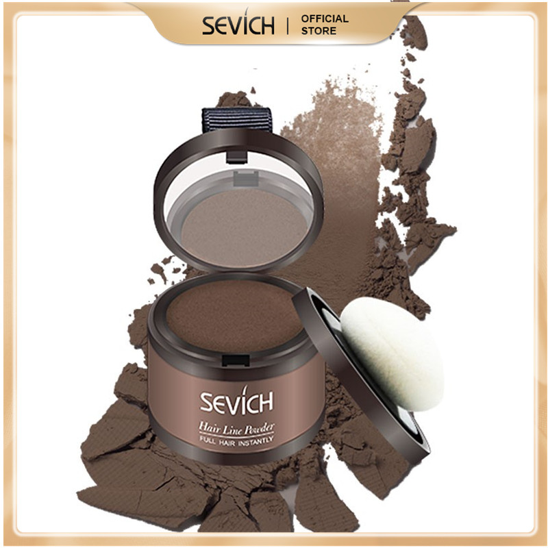 SEVICH Hair Shadow Powder Quick Concealer Hairline (Dark Brown