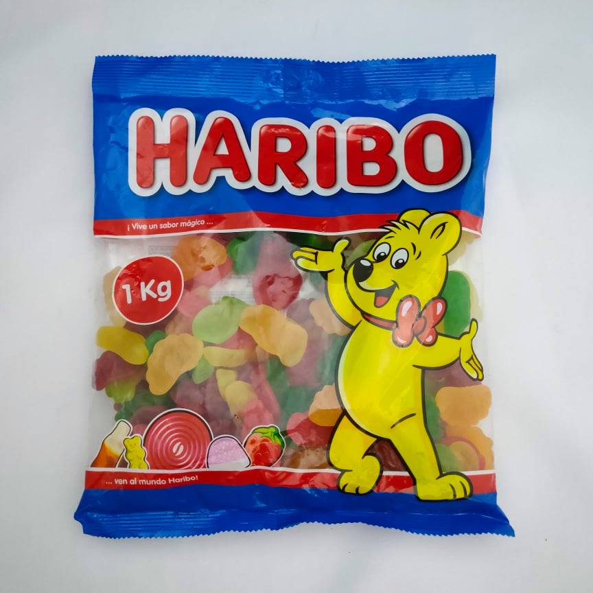 HARIBO TROPICAL FRUITS GUMMY CANDY 1KG | Lazada PH