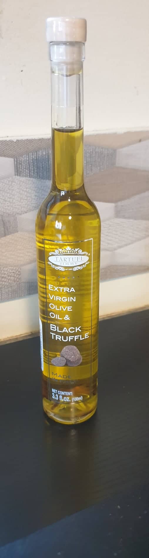 Extra Virgin Olive Oil with Black Truffle, Tartufi Jimmy Extra Virgin