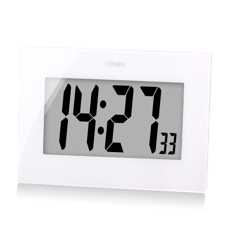 Yimeite M0311S2 electronic digital clock mute LCD alarm clock big