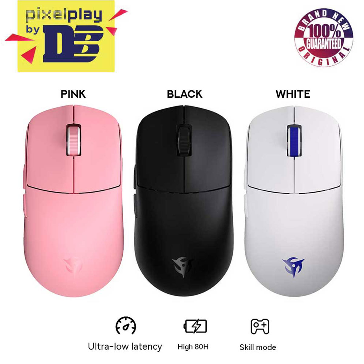 NINJUTSO Sora V2 Wireless Gaming Mouse Pink Ninjutso ピンク nj