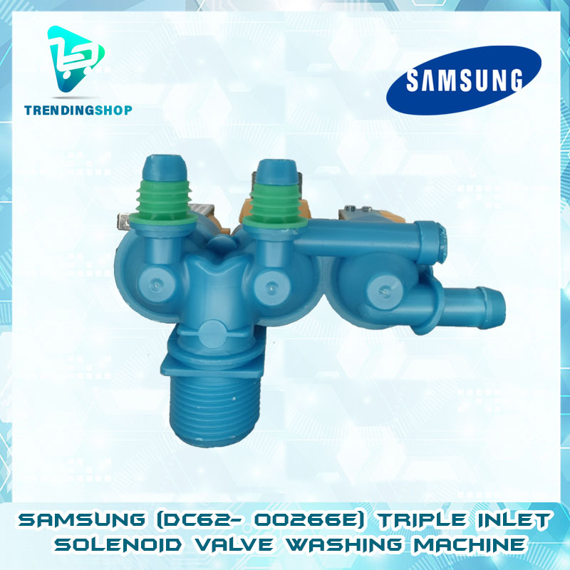 Triple Inlet Samsung DC62- 00266E Triple Inlet Solenoid Valve Washing Machine Parts ...