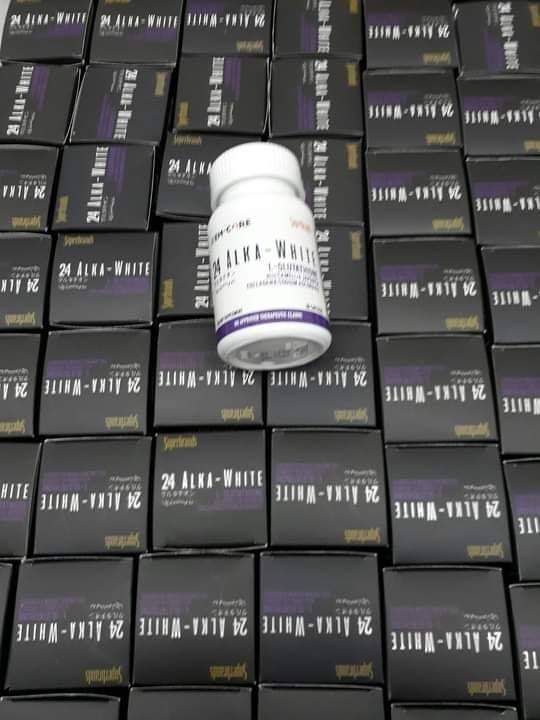 24 ALKA-WHITE GLUTATHIONE 30CAPSULES FDA APPROVED
