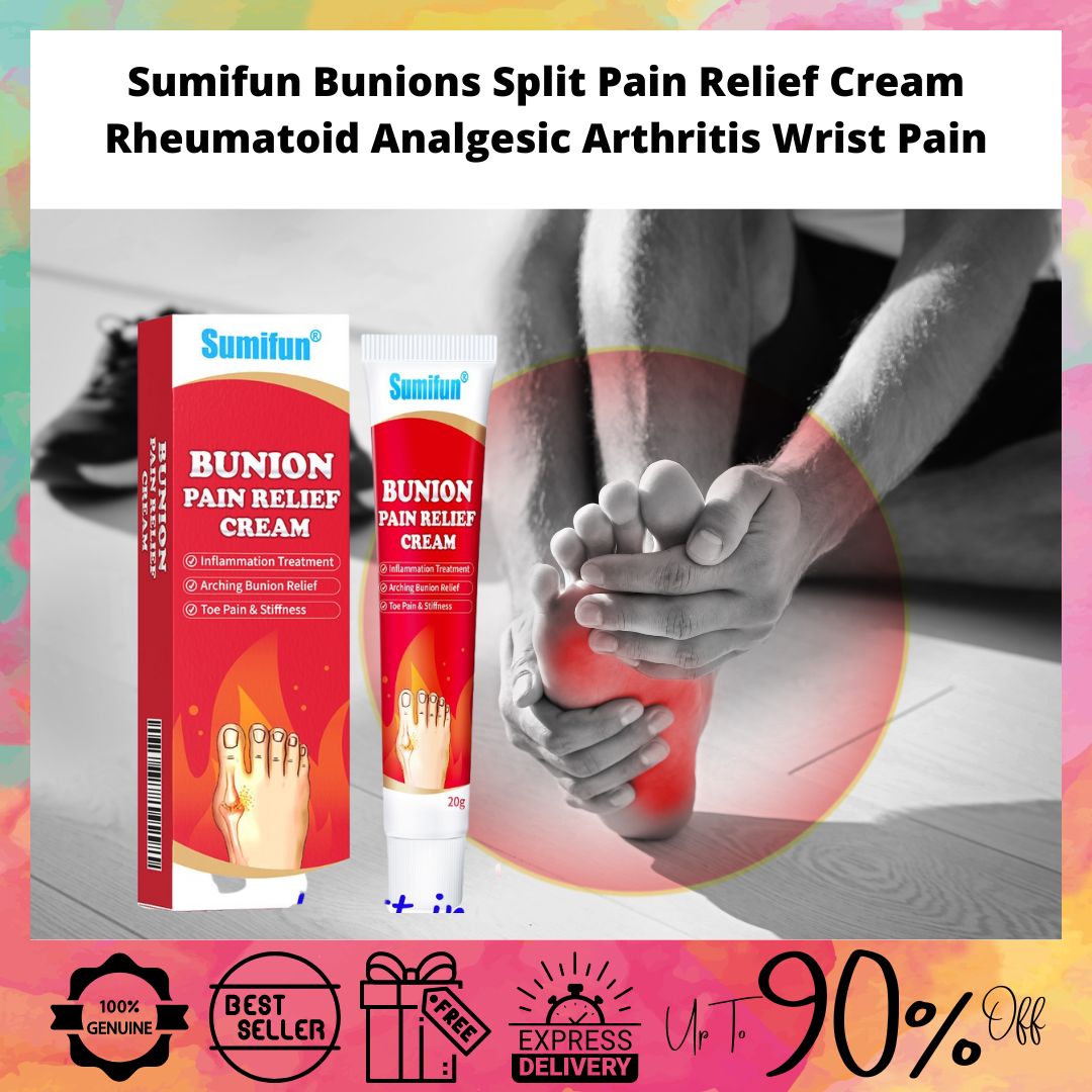 🔥 [100% EFFECTIVE] Bunions Split Pain Relief Cream Rheumatoid Analgesic ...