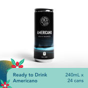 The Coffee Bean & Tea Leaf® Americano in can by 24s