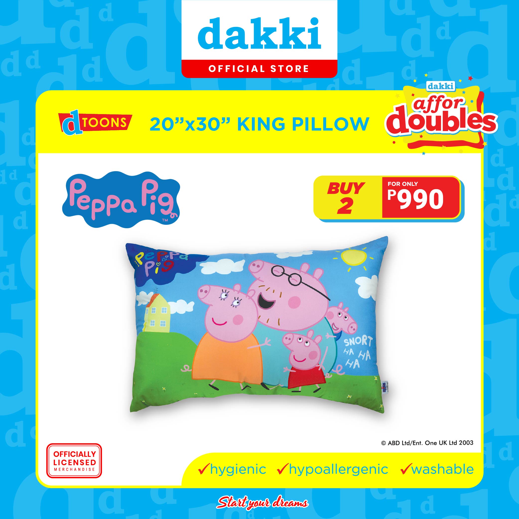 Dakki shop pillows 2018