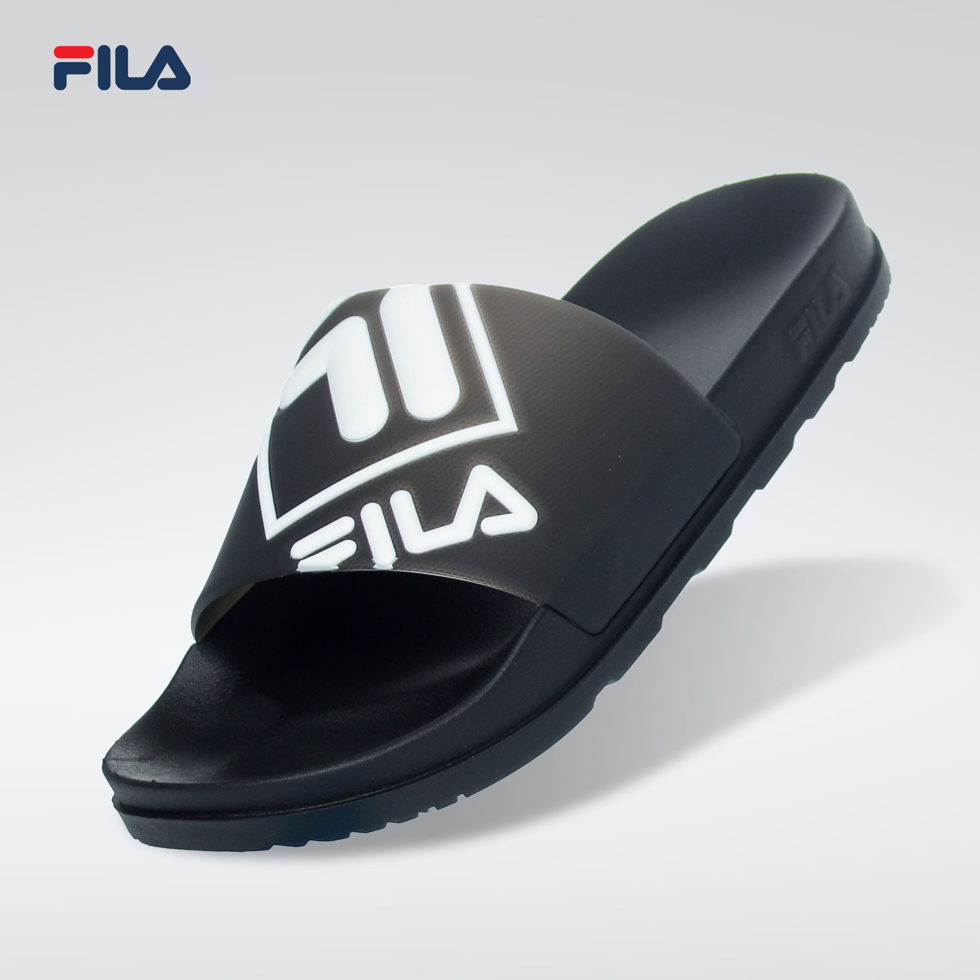 fila black slides
