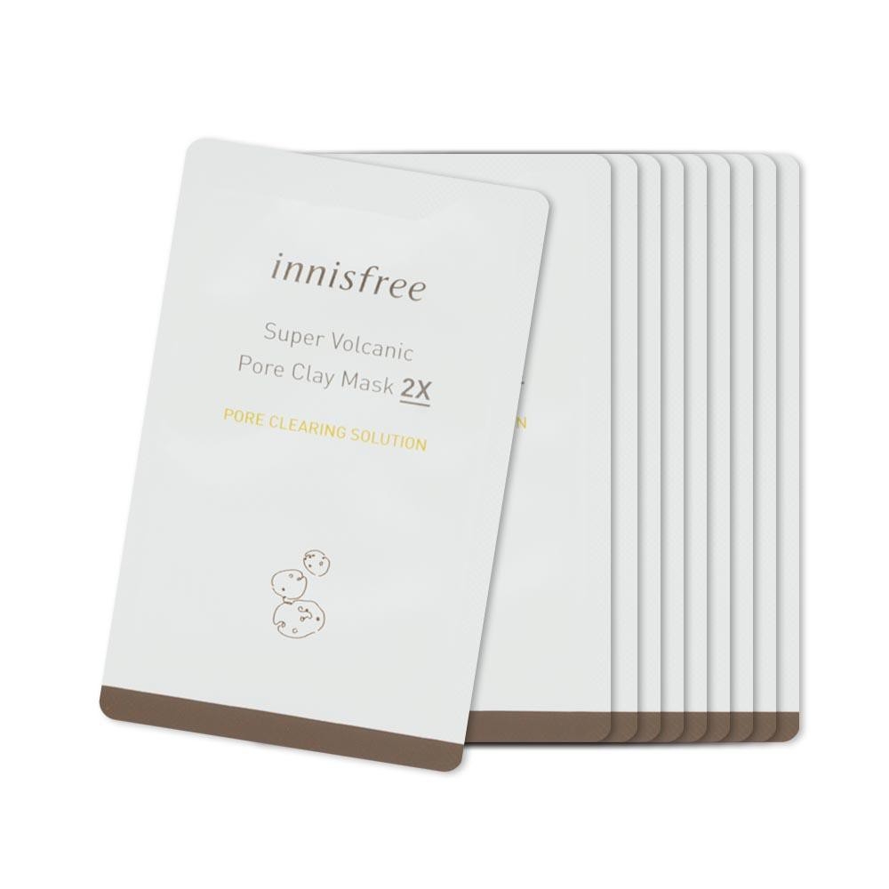 Innisfree Super Volcanic Pore Clay Mask 2x Sachet 4ml Lazada Ph