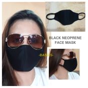 Men Womens Washable Face Mask Neoprene Reusable Facemask Dust Mask Anti Pollution Mouth Nose Cover for Adults 5x8 Inches Dimensions