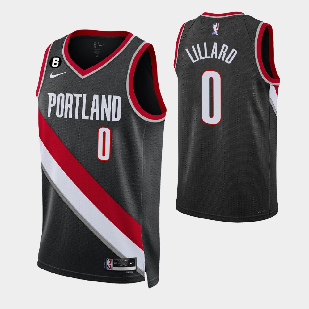 Portland Trail Blazers Nike Icon Edition Swingman Jersey 2023 NBA