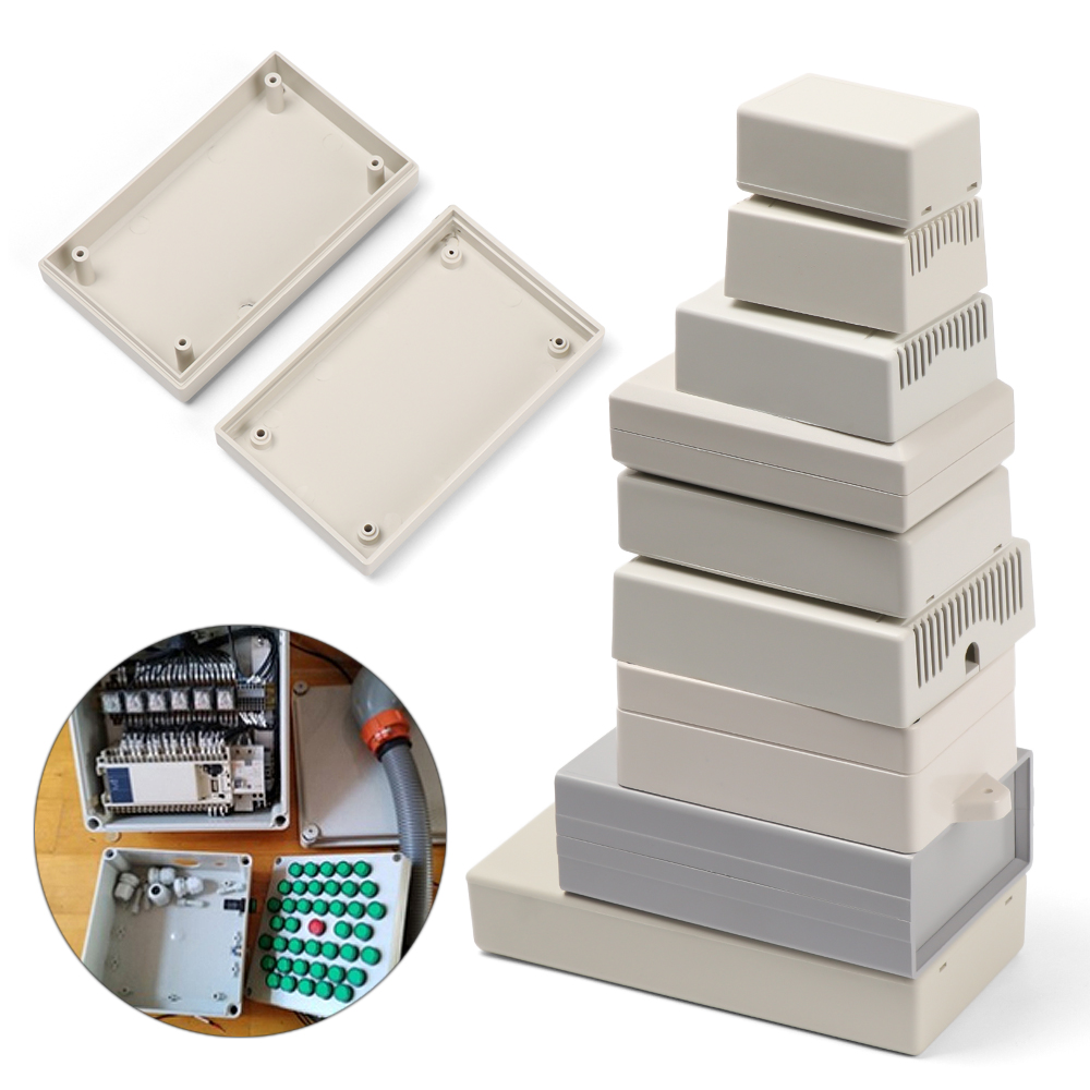 Hộp Dụng Cụ Tự Làm Bằng Nhựa ABS Trắng Bán Chạy Hộp Vỏ Bọc Dự Án Chống Thấm Nước Hộp Dự Án Điện Tử