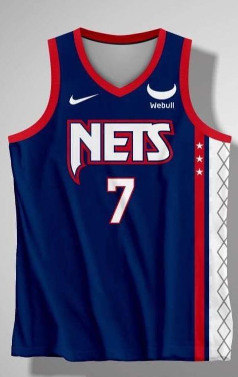 Basketball JERSEY FREE CUSTOMIZE OF NAME AND NUMBER ONLY BROOKLYN