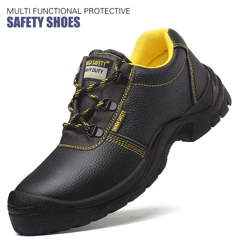 OMAGA BS-04,BS-20 Men's Breathable Low Cut Steel Toe Cap Work Safety ...