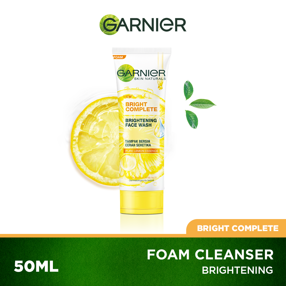 GARNIER Bright Complete Brightening Face Wash 50ml Lazada PH