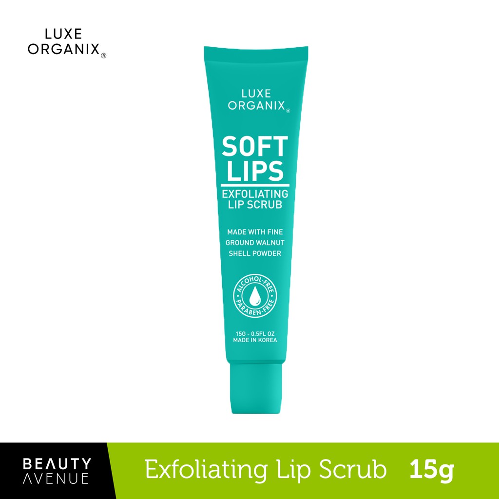 Luxe Organix Soft Lips Lip Exfoliating Scrub 15g Lazada PH