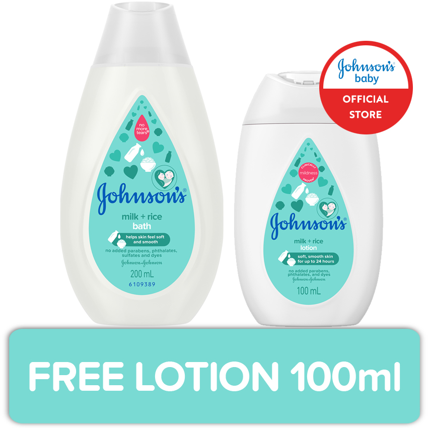 johnson milk rice lotion