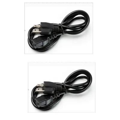 (2pcs) AC Power Supply Adapter Cord Cable for Desktop 1.5m