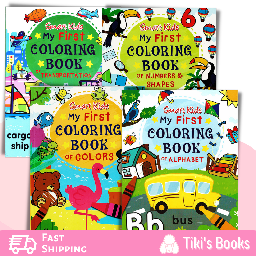 SMART KIDS MY FIRST COLORING BOOK OF WORDS