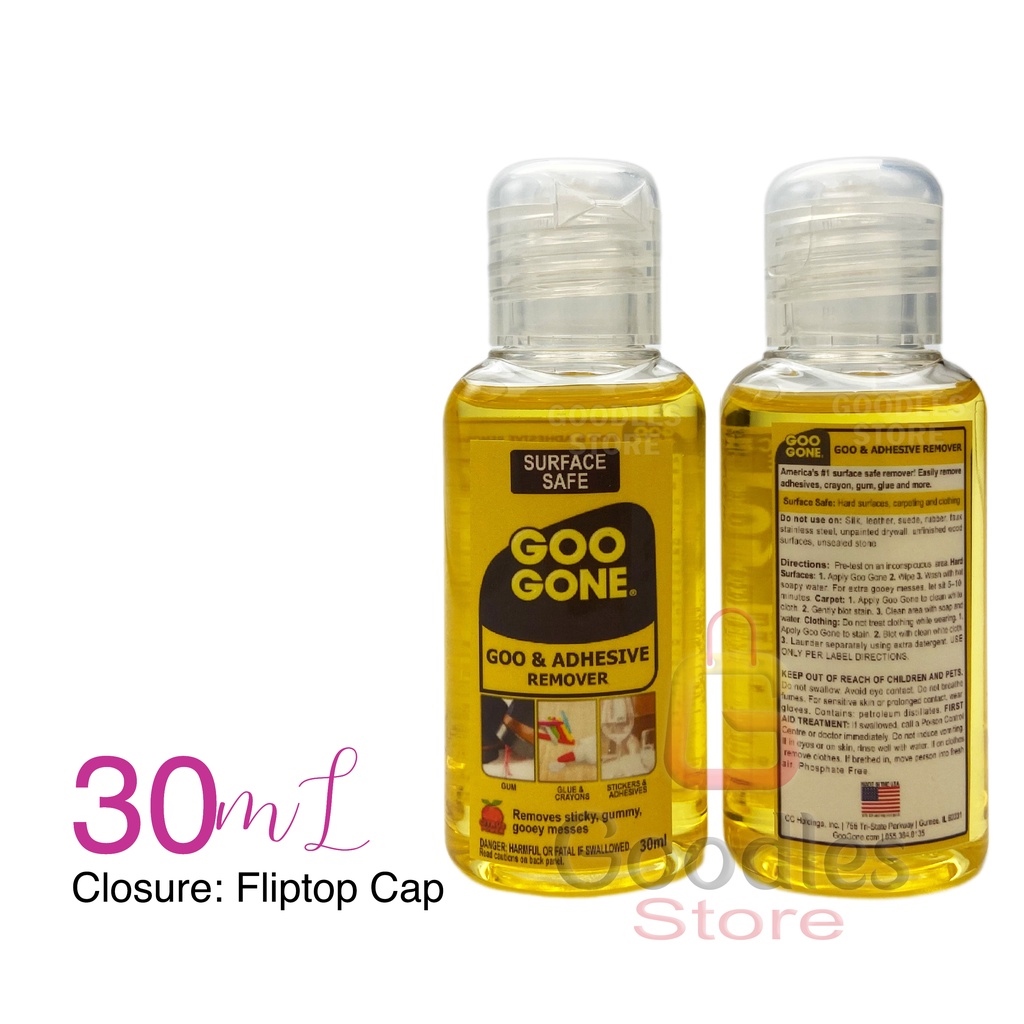 Goo Gone Original Adhesive Remover Crayon Remover Gum Remover Glue