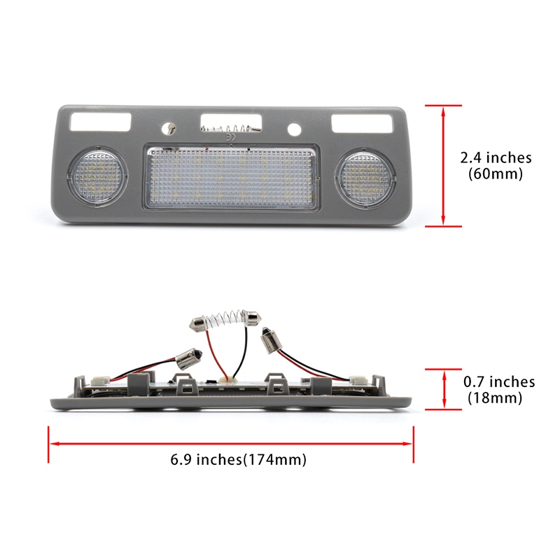 1x Led Dome Roof Light For BMW E39 M5 E38 5 7 Series 525i 528i 540i