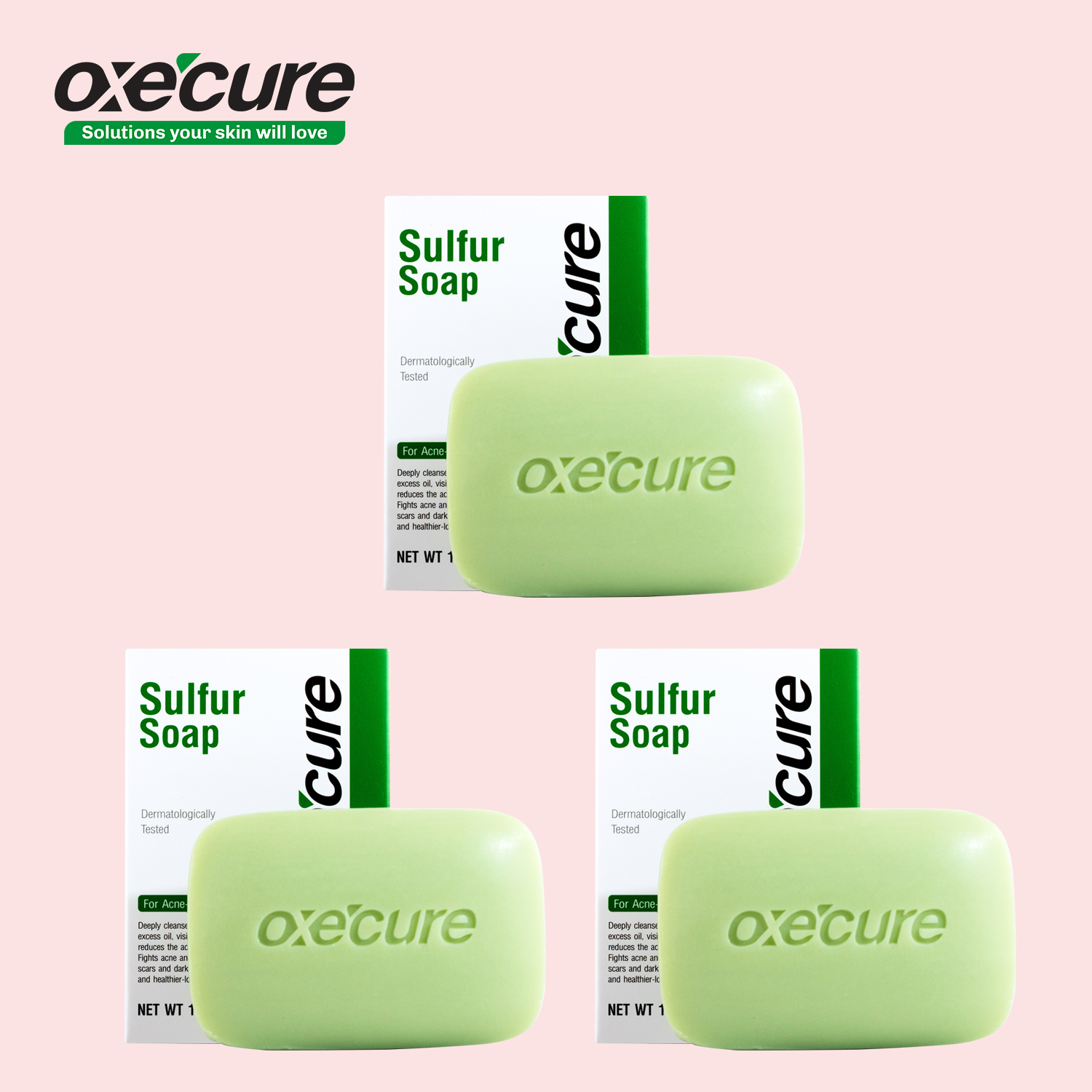 Oxecure Sulfur Soap 100g, Bundle of 2 Lazada PH