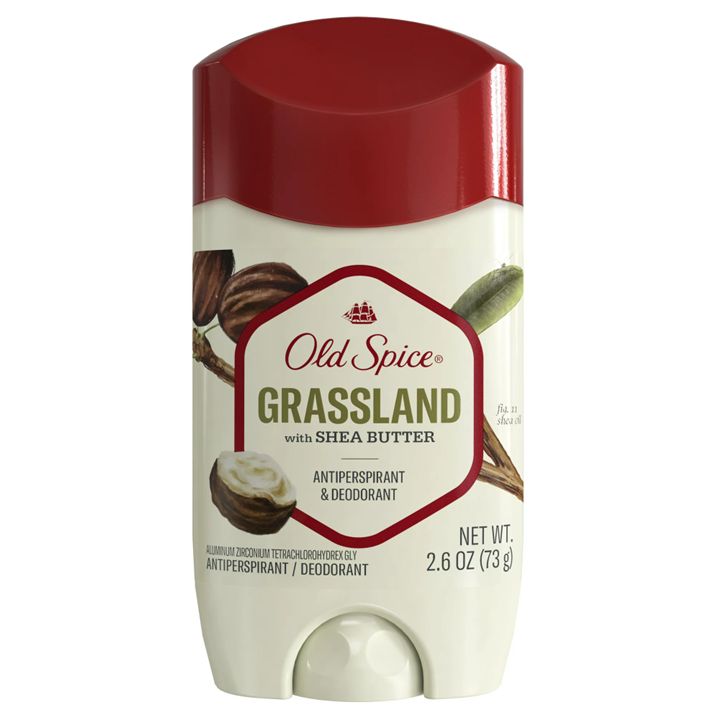 Old Spice Grassland with Shea Butter Antiperspirant Deodorant 73g
