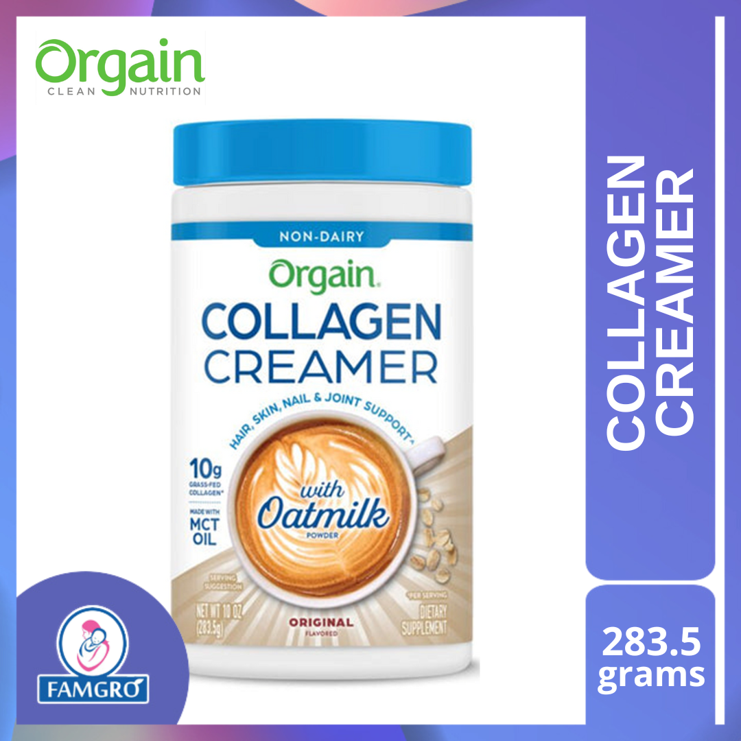 Orgain Collagen Creamer with Oatmilk Powder 10 oz GLUTEN FREE Lazada PH