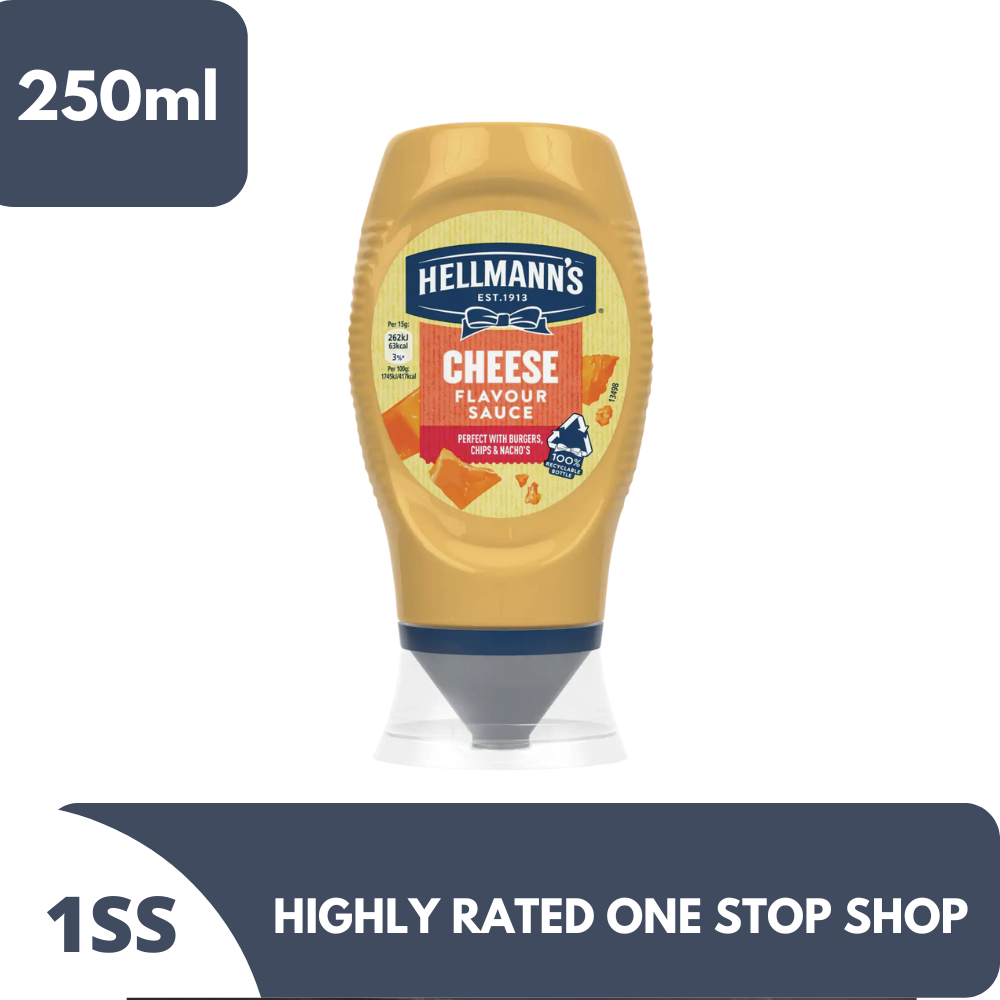 Hellmann's Cheese Flavour Sauce 250ml Lazada PH