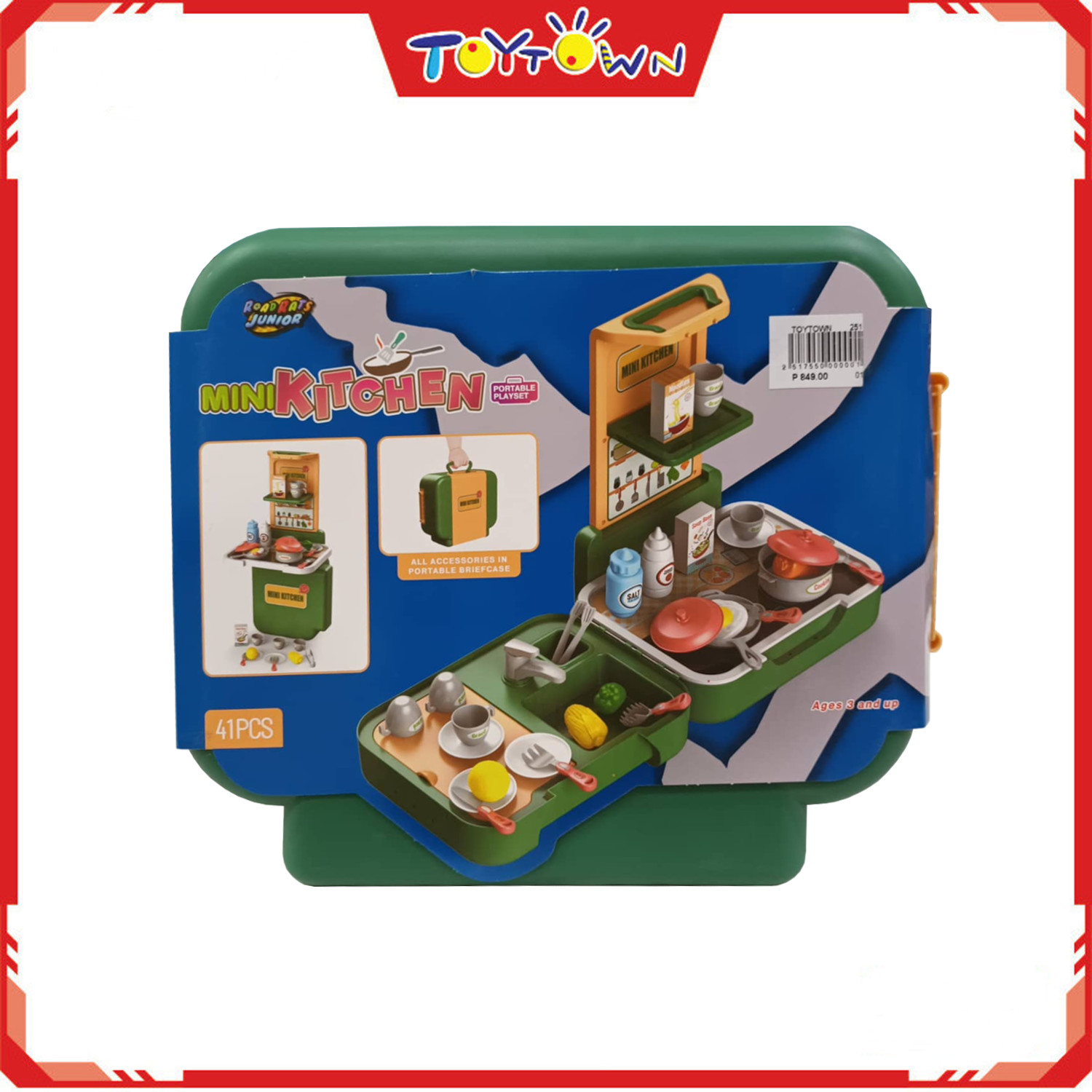 Road Rats Junior Mini Kitchen Portable Playset Lazada PH