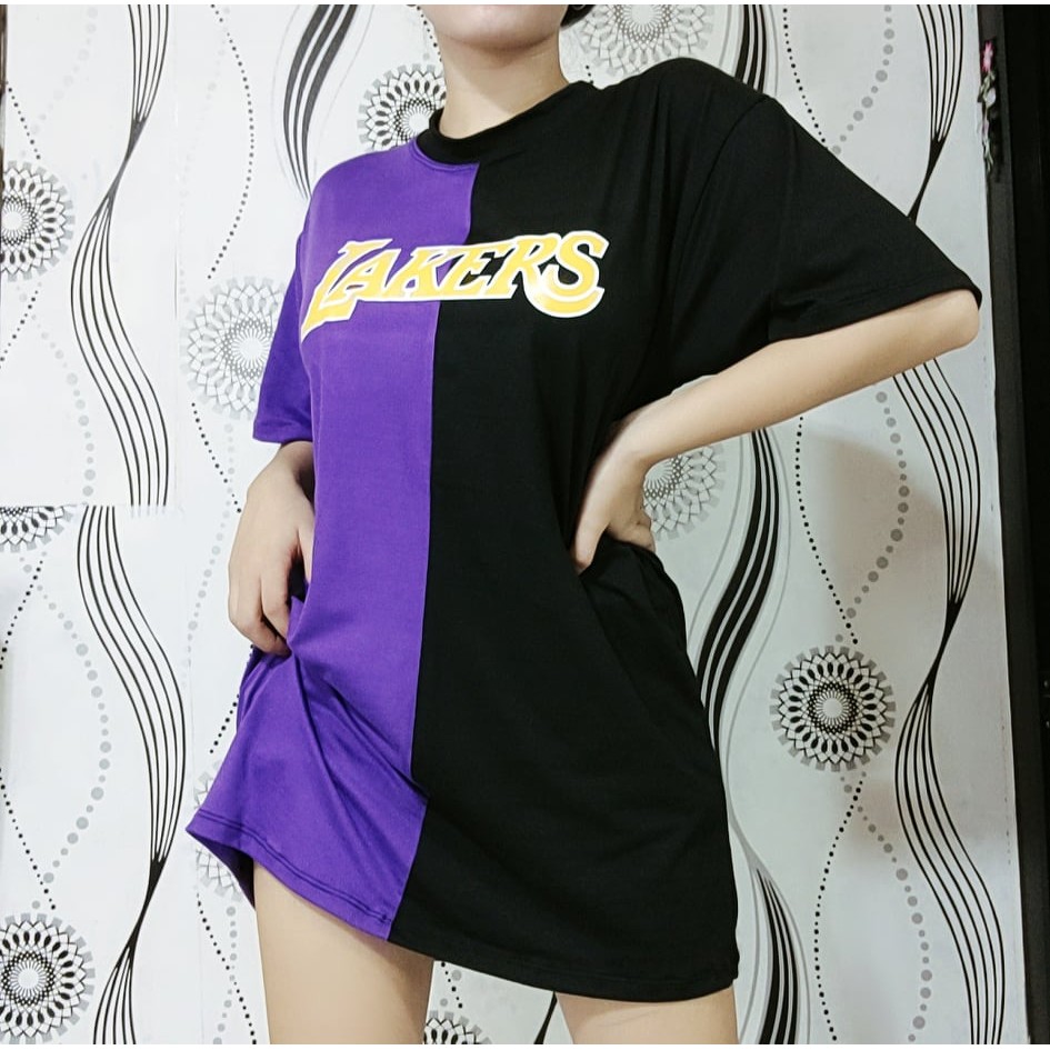 Nba Los Angeles Lakers Women's Short Sleeve Vintage Logo Tonal Crew T-shirt  : Target