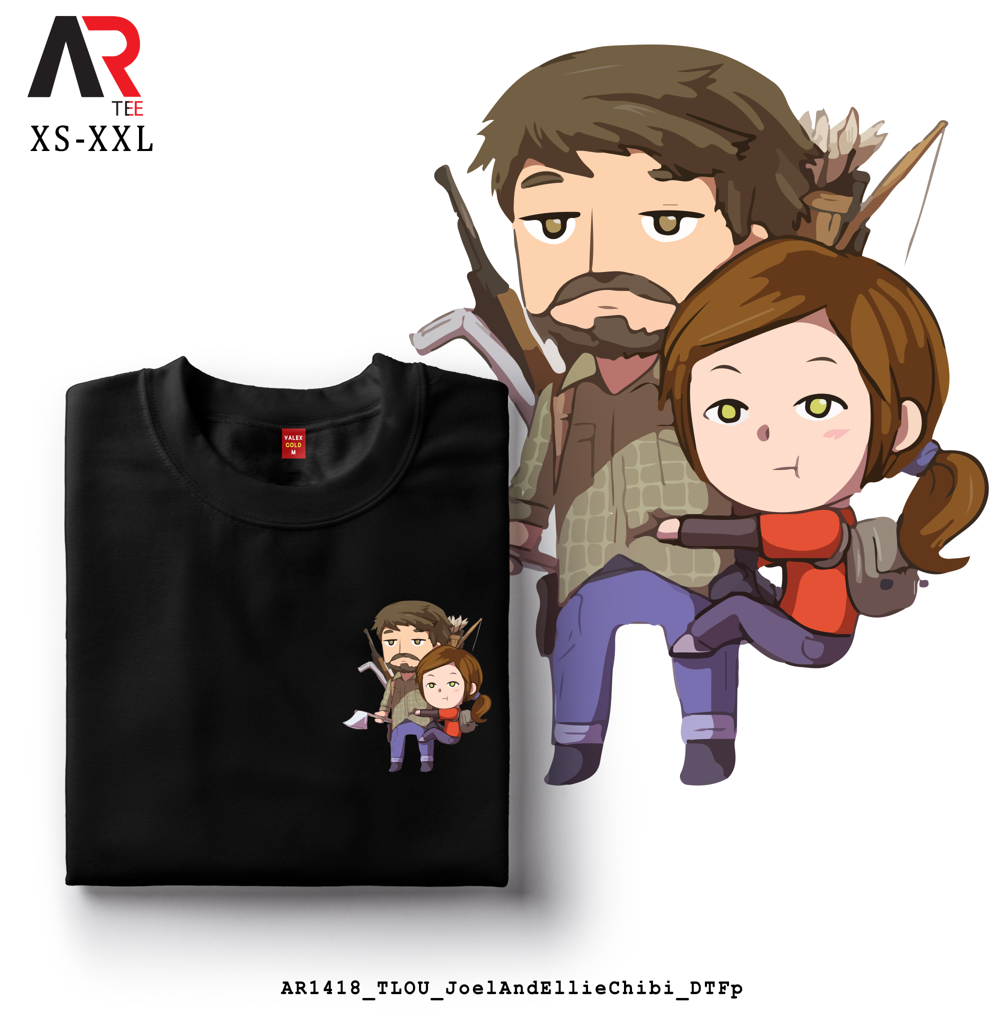 Joel Chibi The Last of Us Decoração